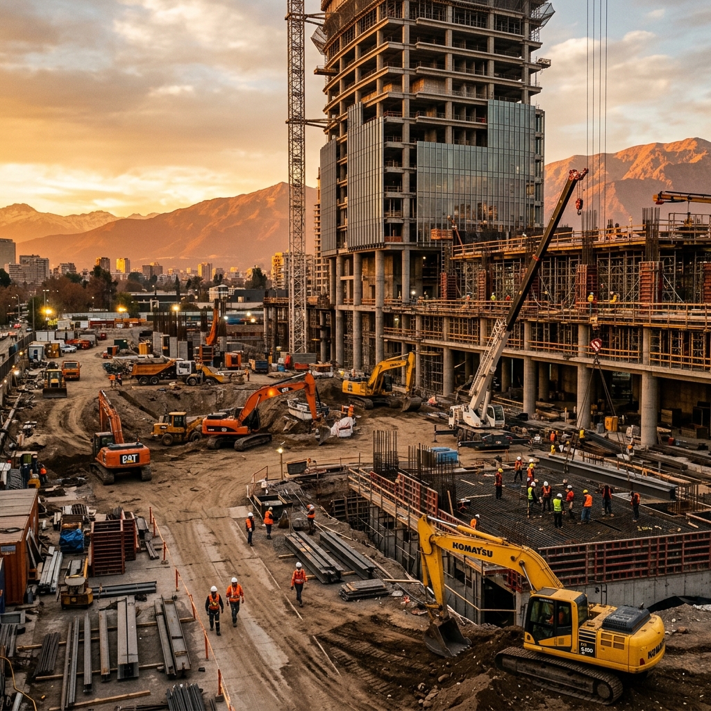 Obras de construcción civil en Chile